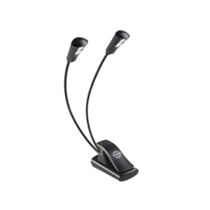K&M Music stand light with dual head and 2 LED Flexlight