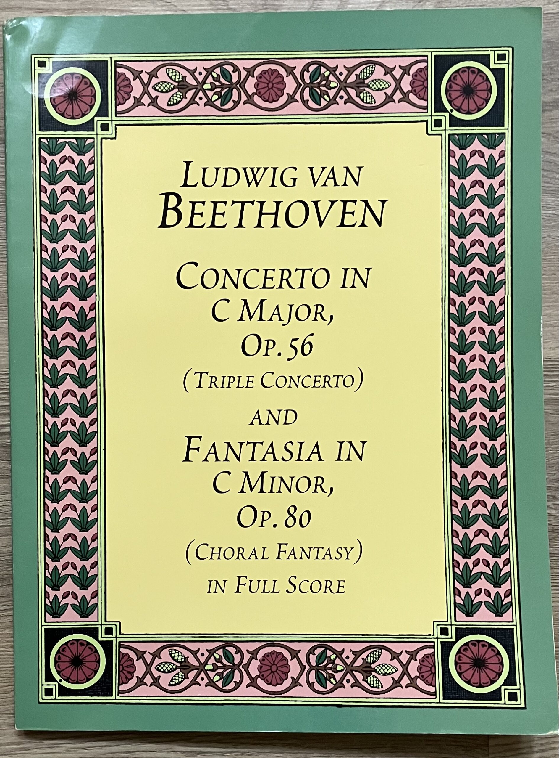 Concerto in C Major, Op. 56 and Fantasia in C Minor, Op. 80 (shelf-worn)