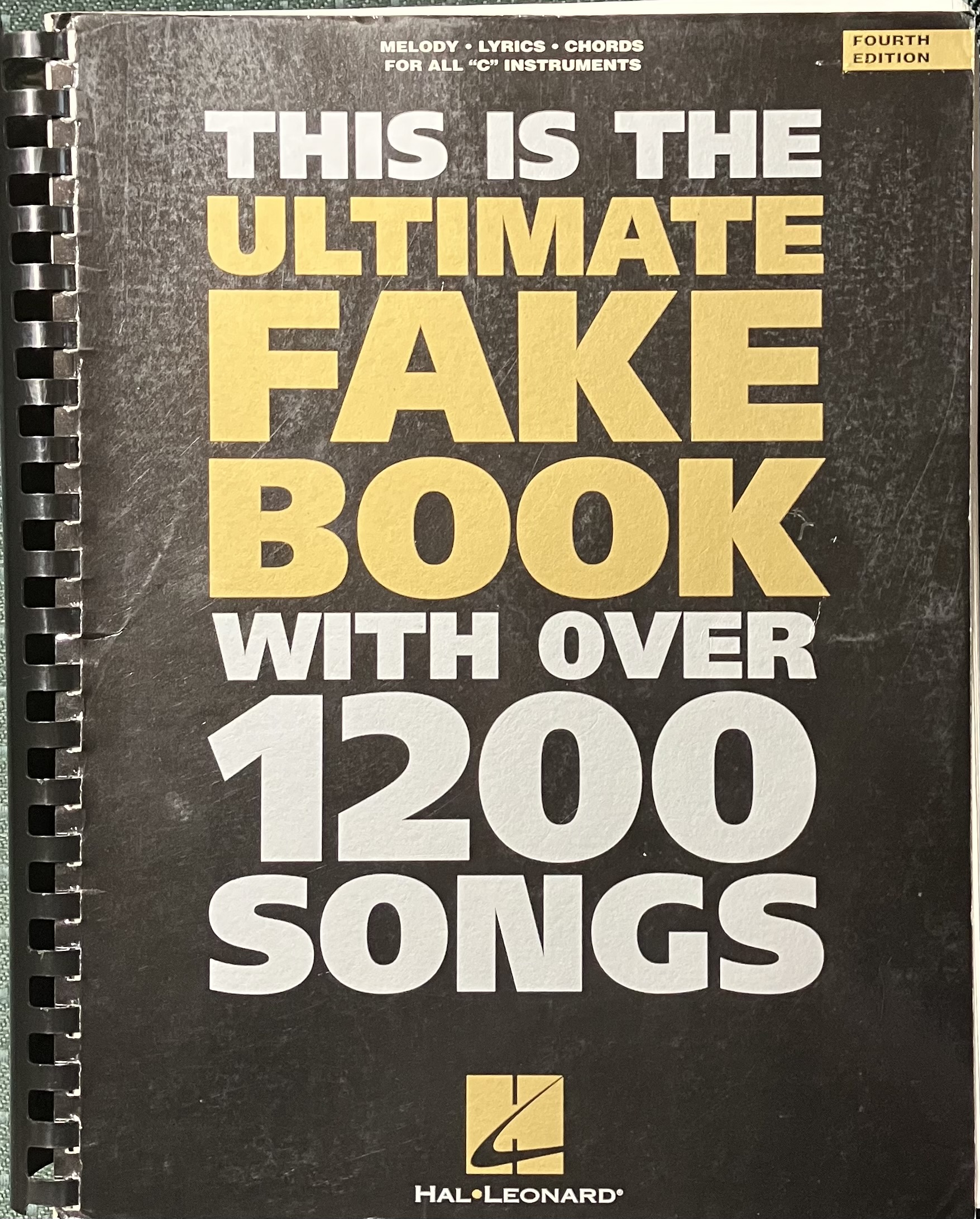 Ultimate Fake Book, Fourth Edition (shelf-worn)