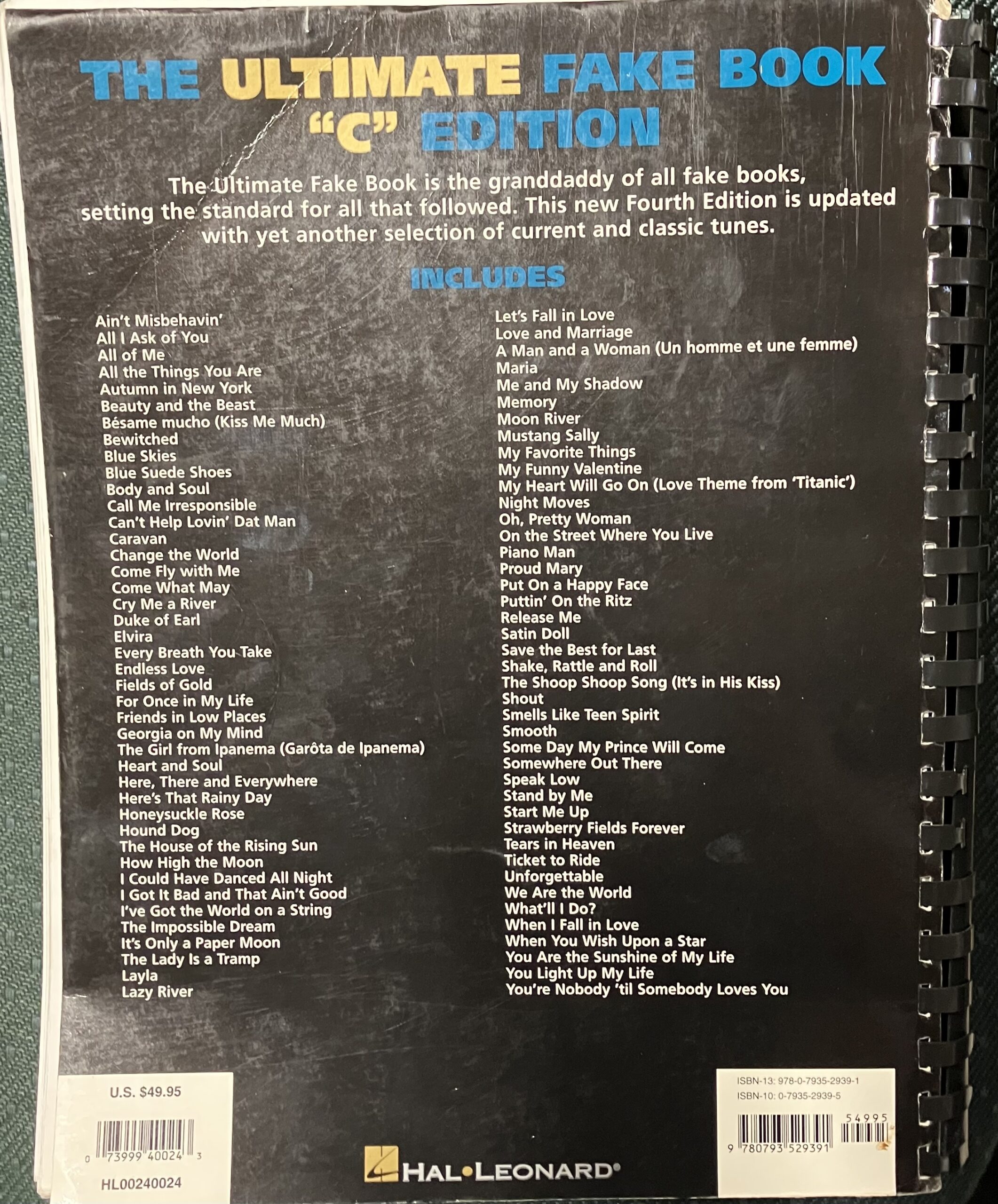 Ultimate Fake Book, Fourth Edition (shelf-worn) - Image 2